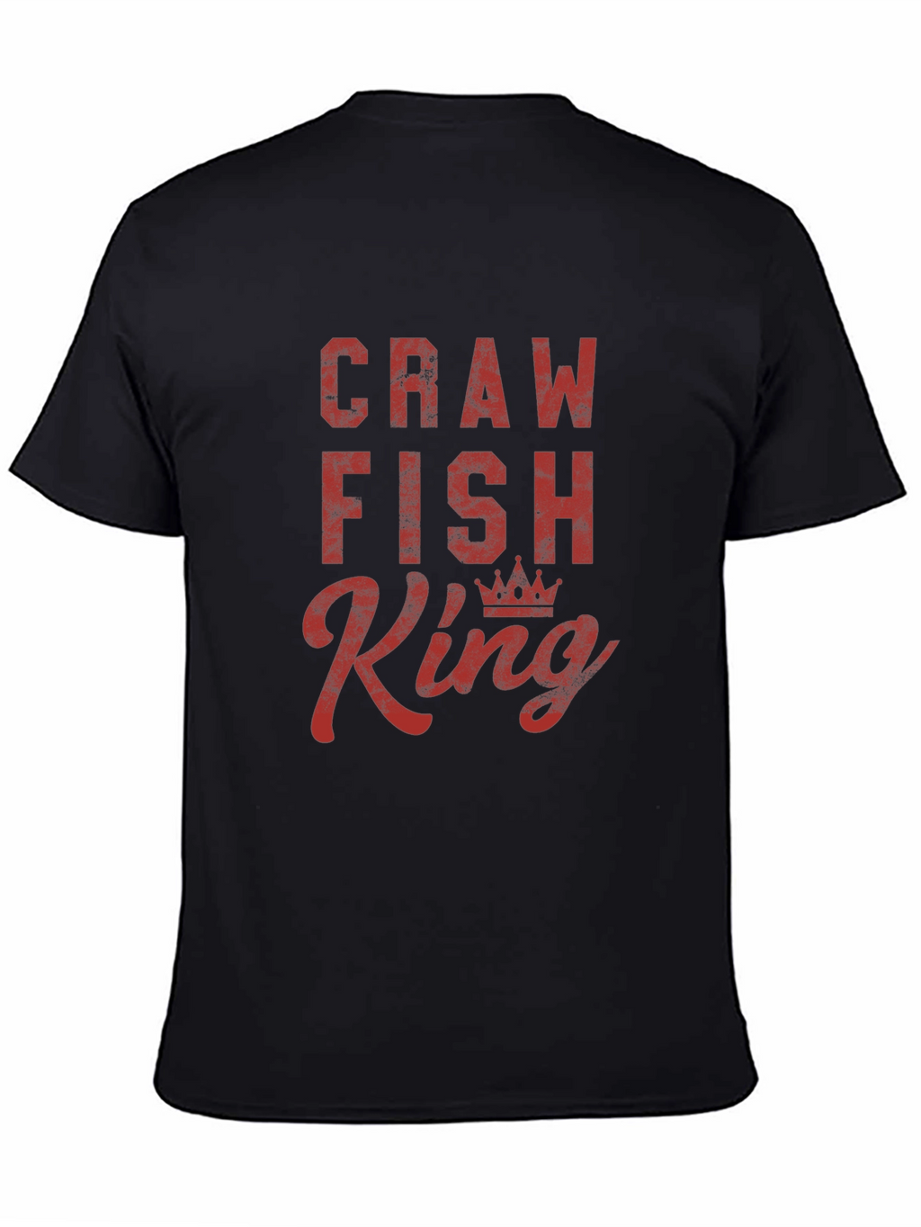 Crawfish King Graphic Tee - Black T-Shirt