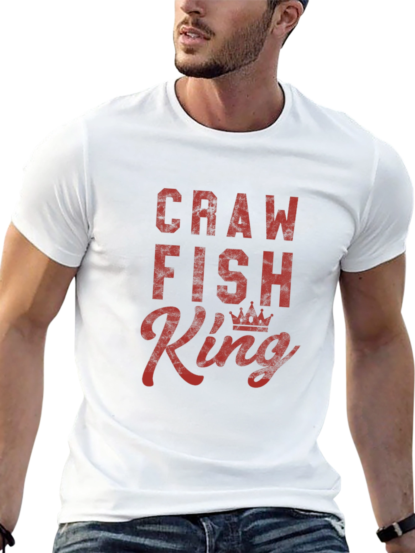 Crawfish King Graphic Tee - Black T-Shirt