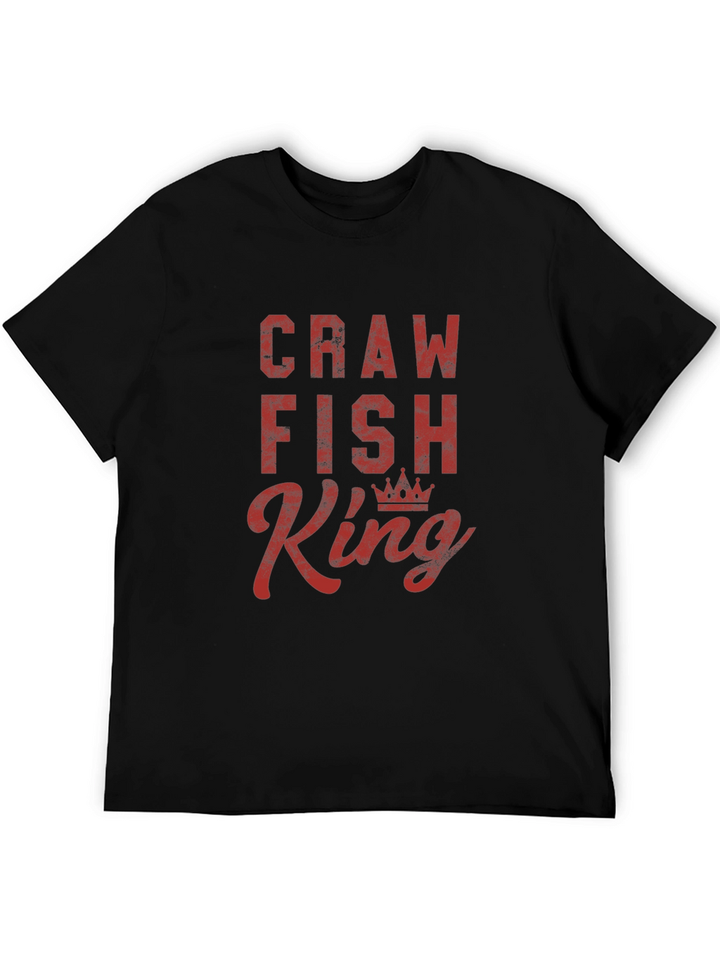 Crawfish King Graphic Tee - Black T-Shirt