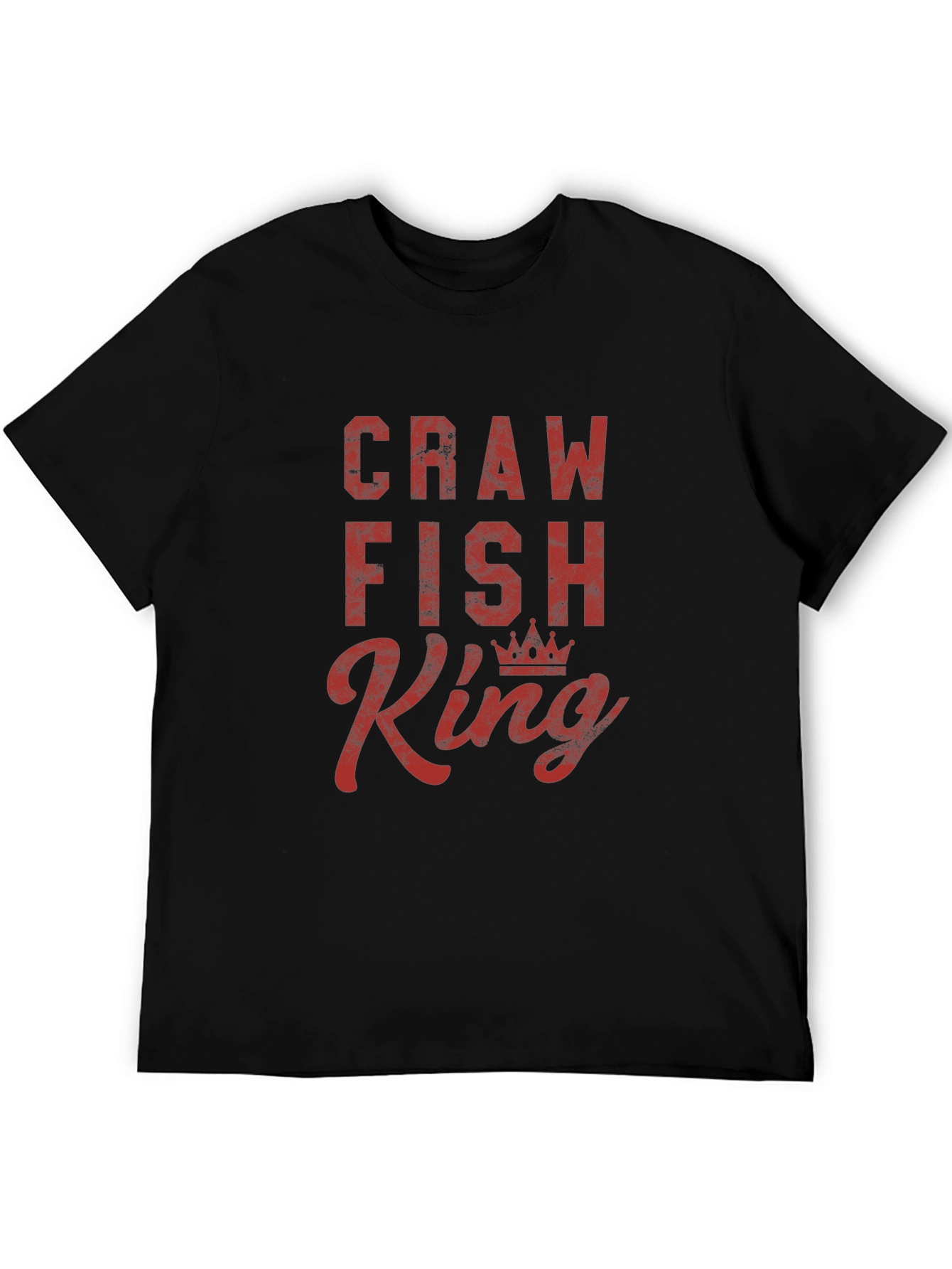 Crawfish King Graphic Tee - Black T-Shirt