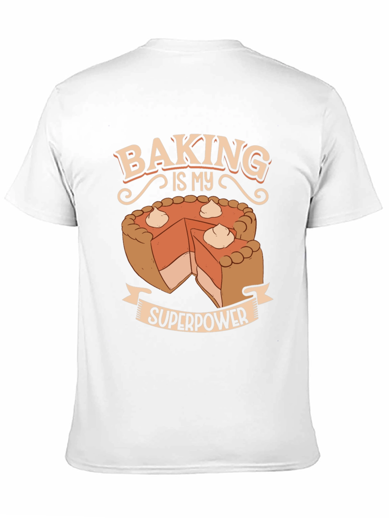 Baking is My Superpower T-Shirt - Novelty Graphic Tee