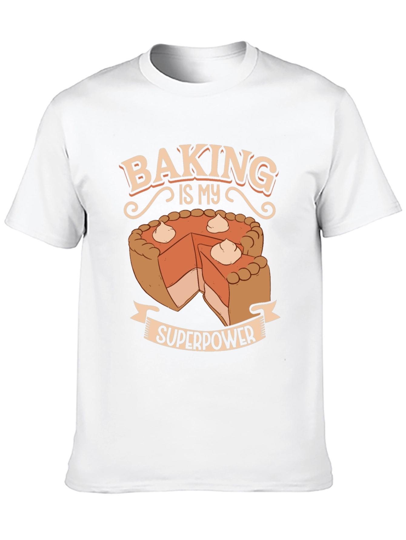 Baking is My Superpower T-Shirt - Novelty Graphic Tee