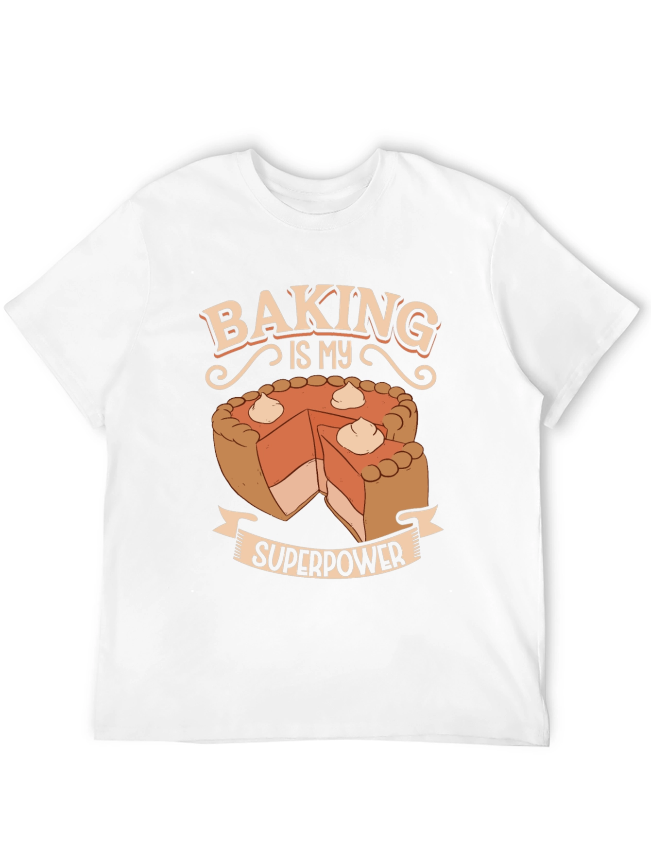 Baking is My Superpower T-Shirt - Novelty Graphic Tee