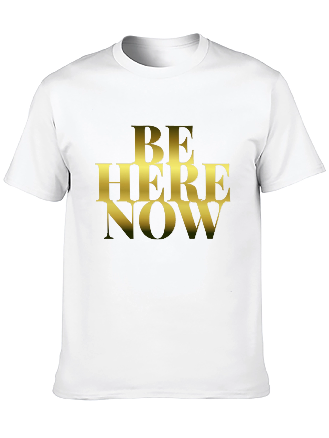 Be Here Now Graphic T-Shirt - Black