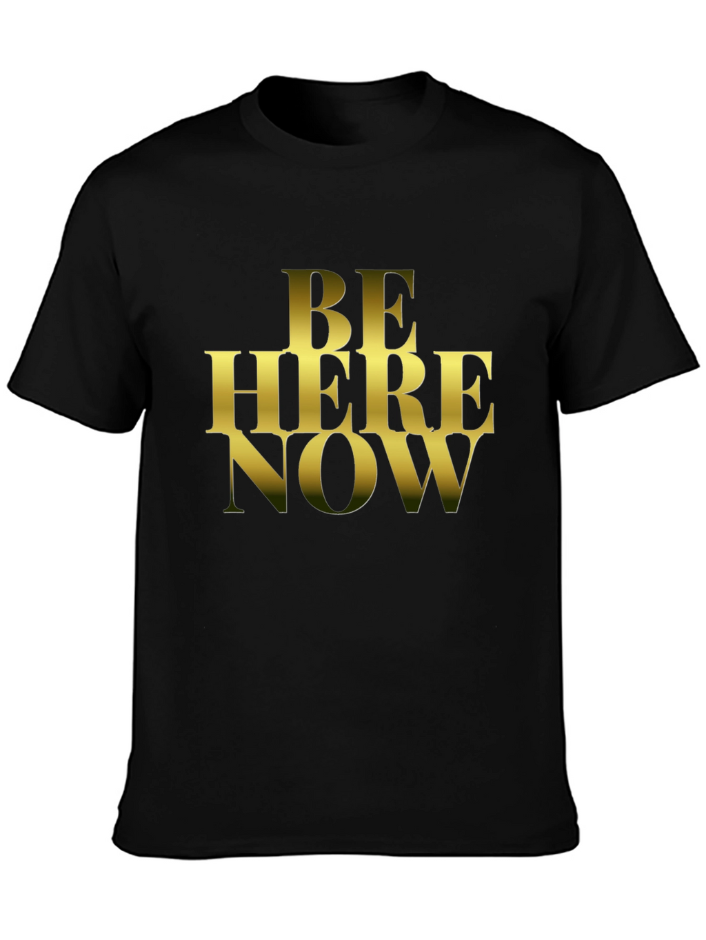 Be Here Now Graphic T-Shirt - Black