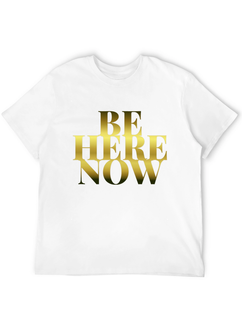 Be Here Now Graphic T-Shirt - Black
