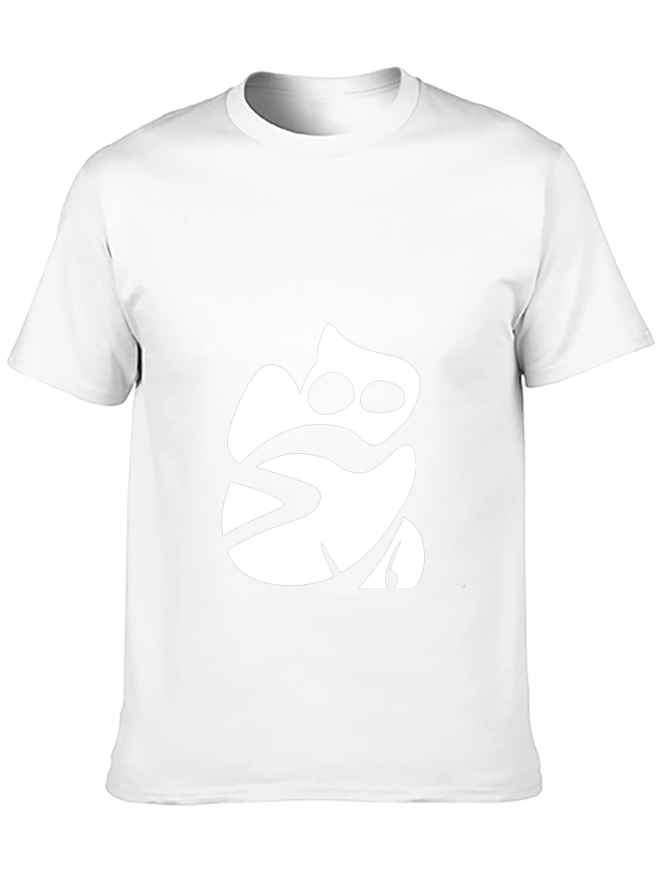 Modern Frog Graphic Tee - Black Cotton T-Shirt