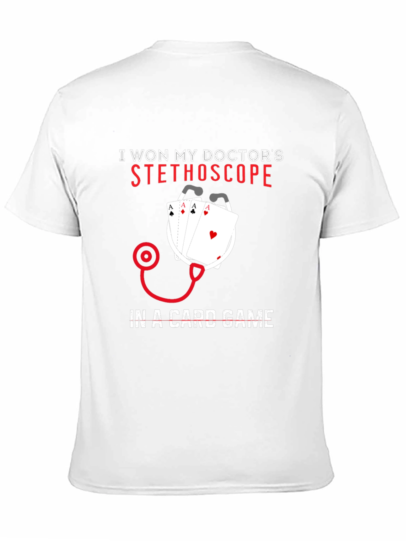 Doctor Stethoscope Card Game T-Shirt