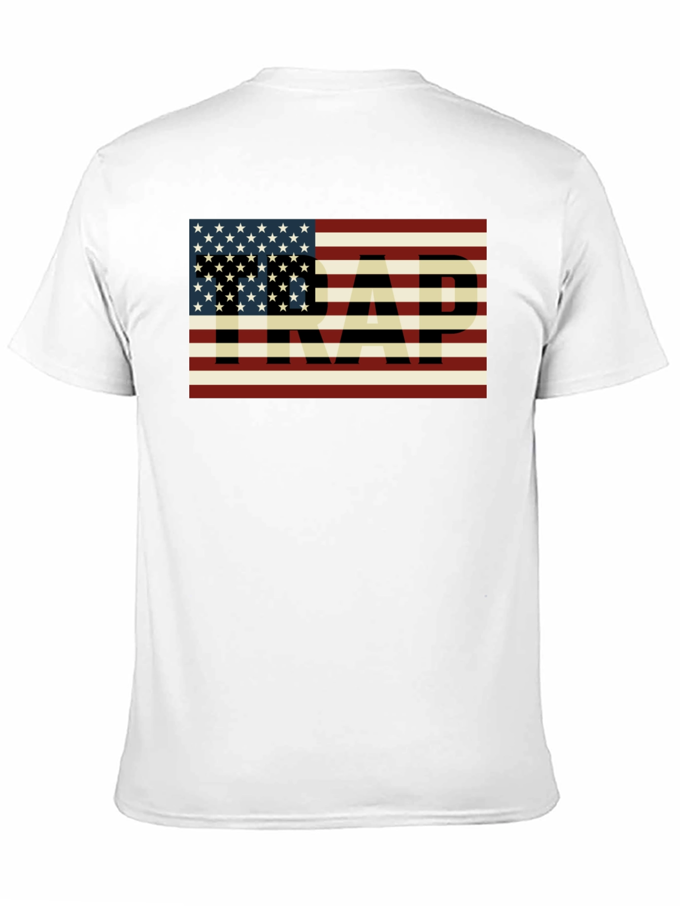 American Flag TRAP Graphic T-Shirt