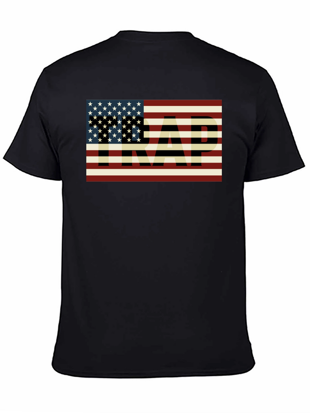 American Flag TRAP Graphic T-Shirt