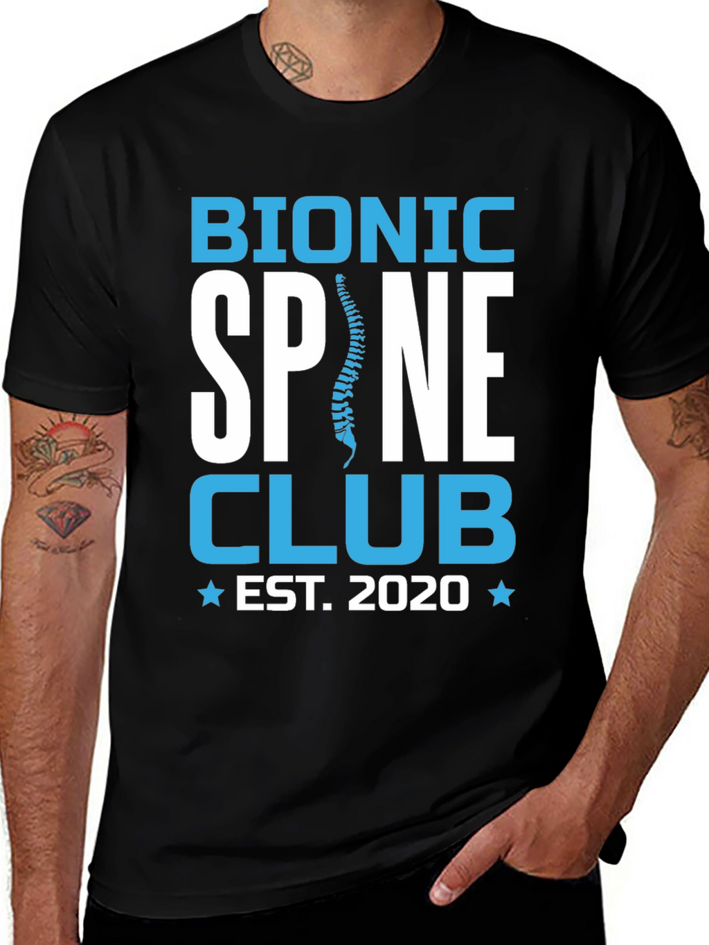 Bionic Spine Club Est. 2020 Graphic Tee