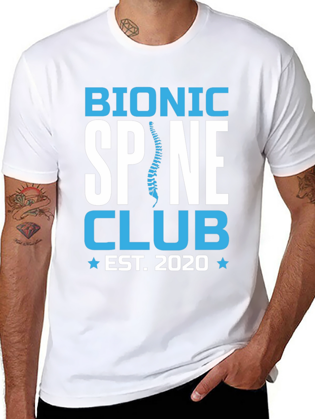 Bionic Spine Club Est. 2020 Graphic Tee