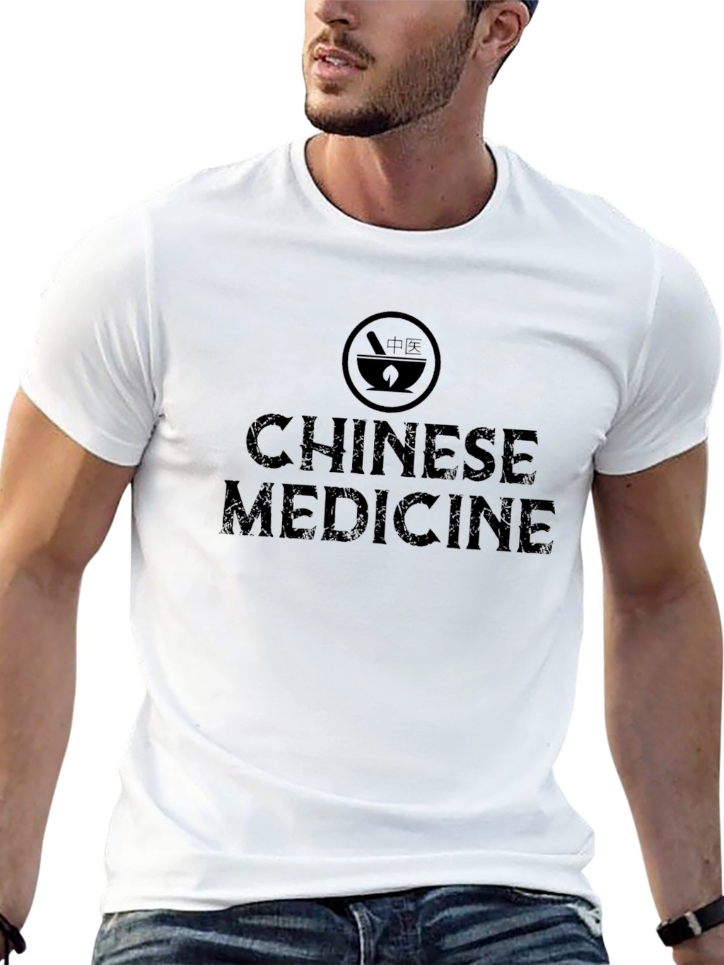 Chinese Medicine Graphic T-Shirt
