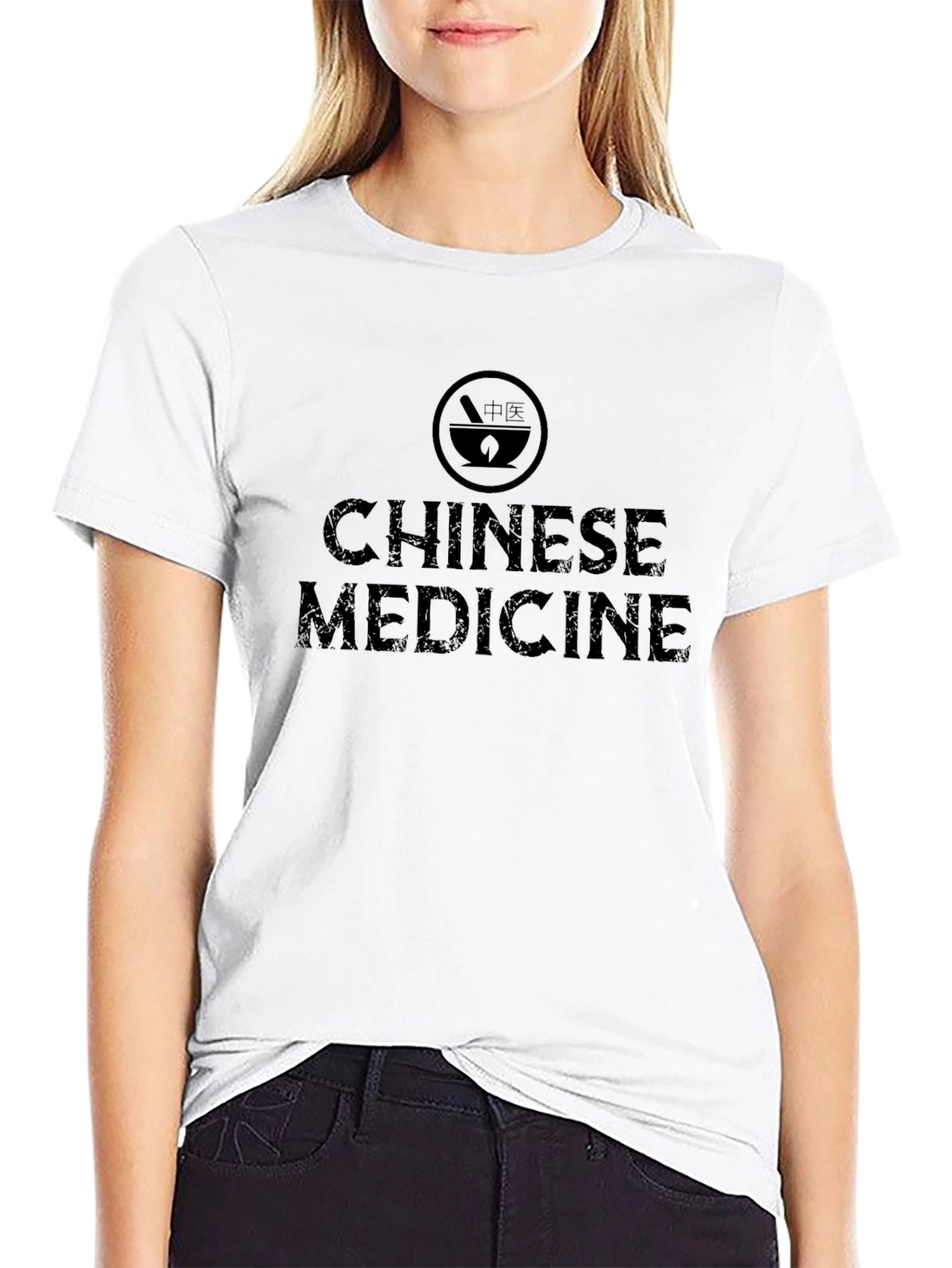 Chinese Medicine Graphic T-Shirt