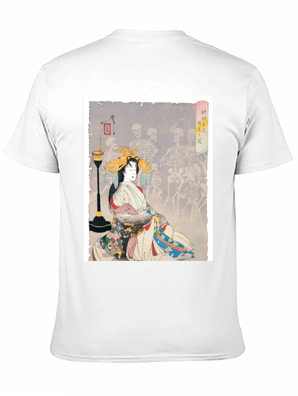 Geisha & Skeleton Dance Graphic Tee