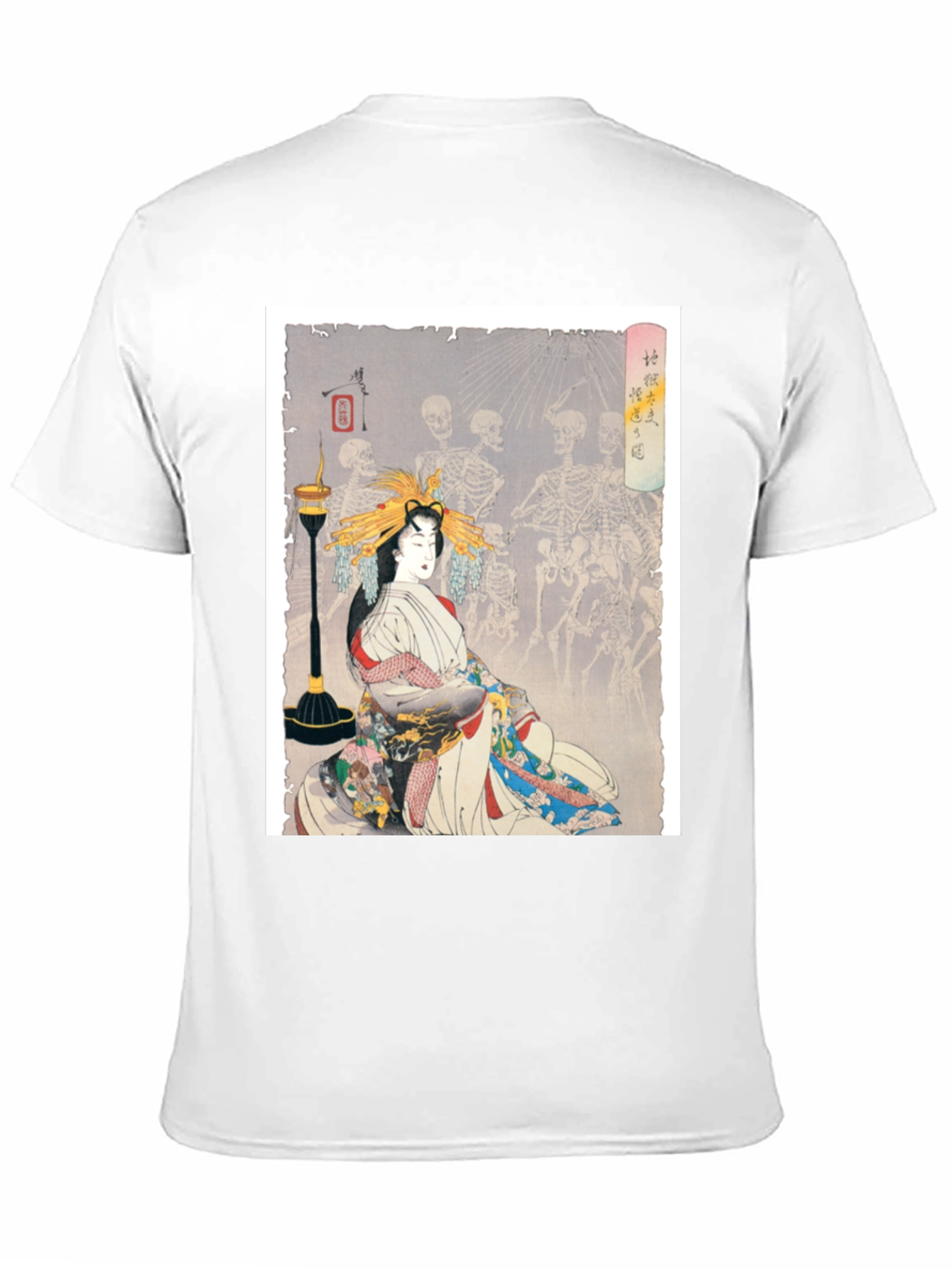 Geisha & Skeleton Dance Graphic Tee