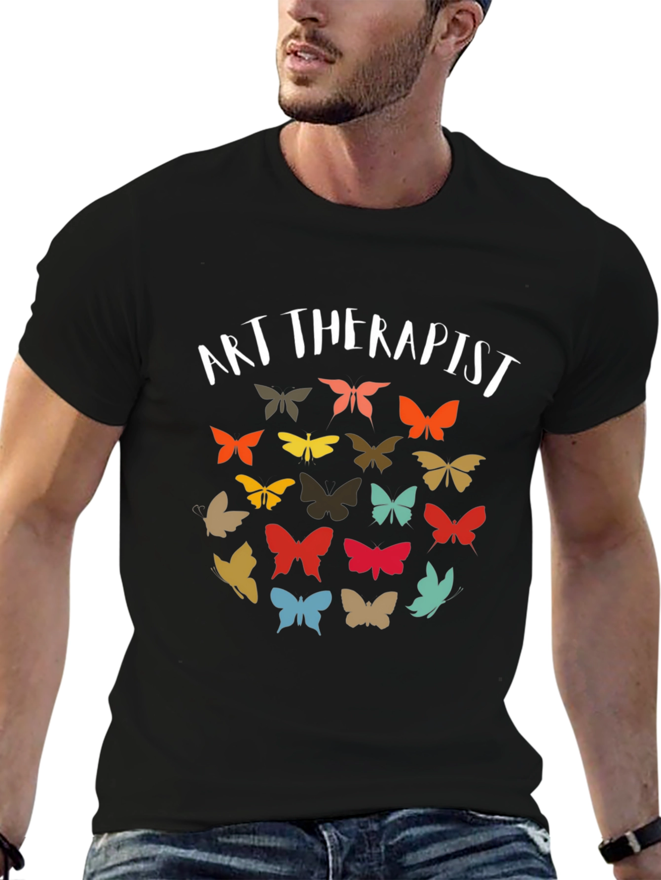 Art Therapist Butterfly T-Shirt