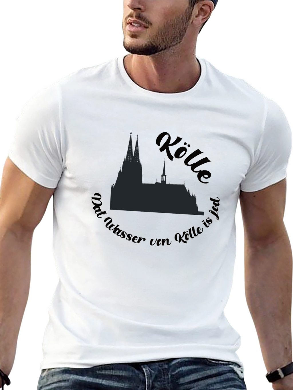 Cologne Skyline T-Shirt - City Pride Tee
