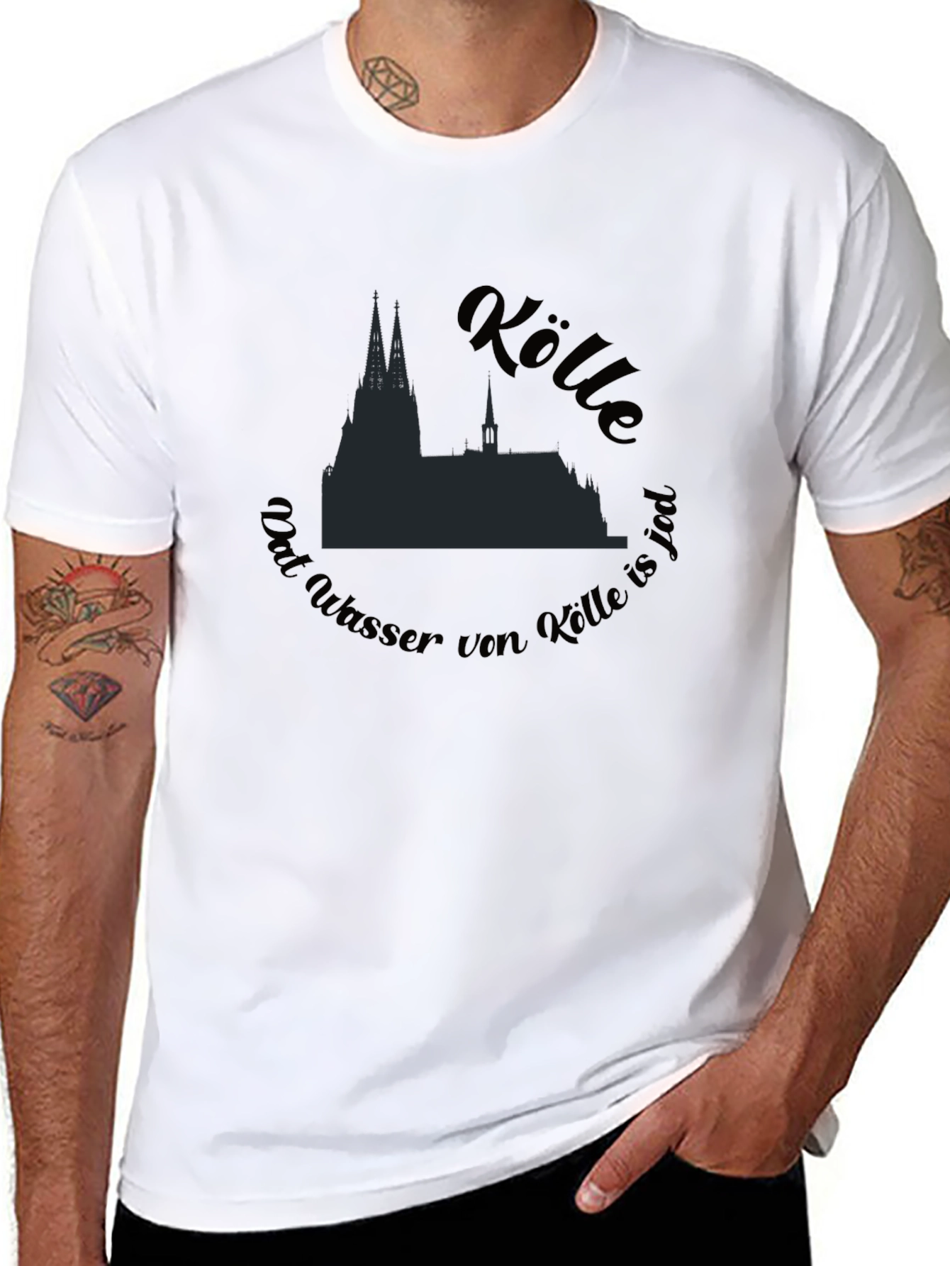 Cologne Skyline T-Shirt - City Pride Tee