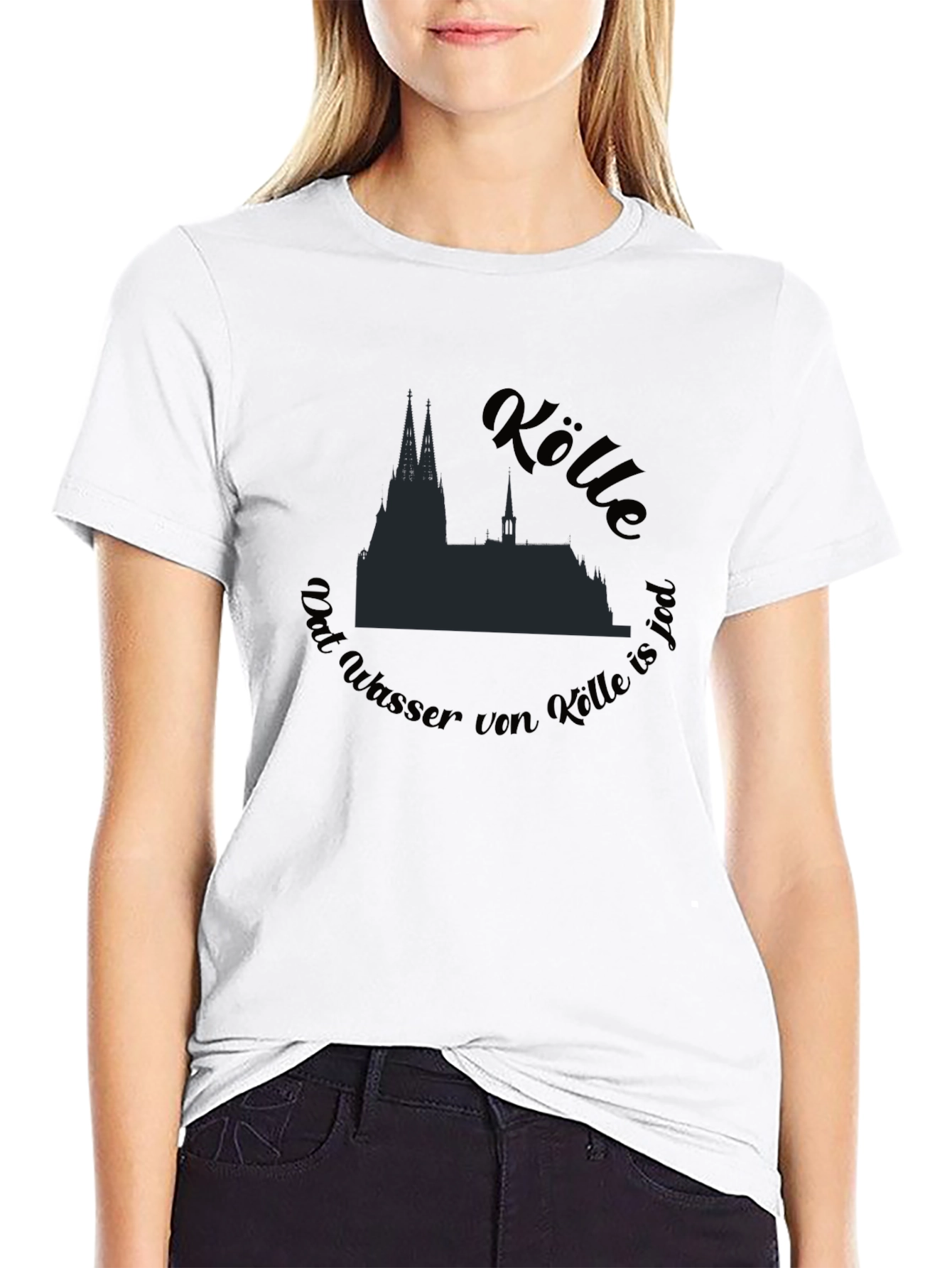 Cologne Skyline T-Shirt - City Pride Tee
