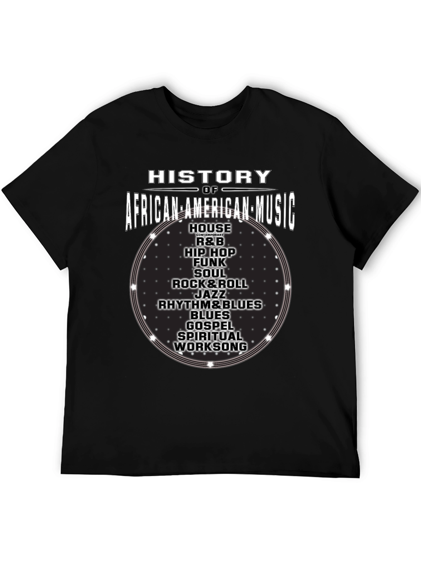 African American Music History T-Shirt