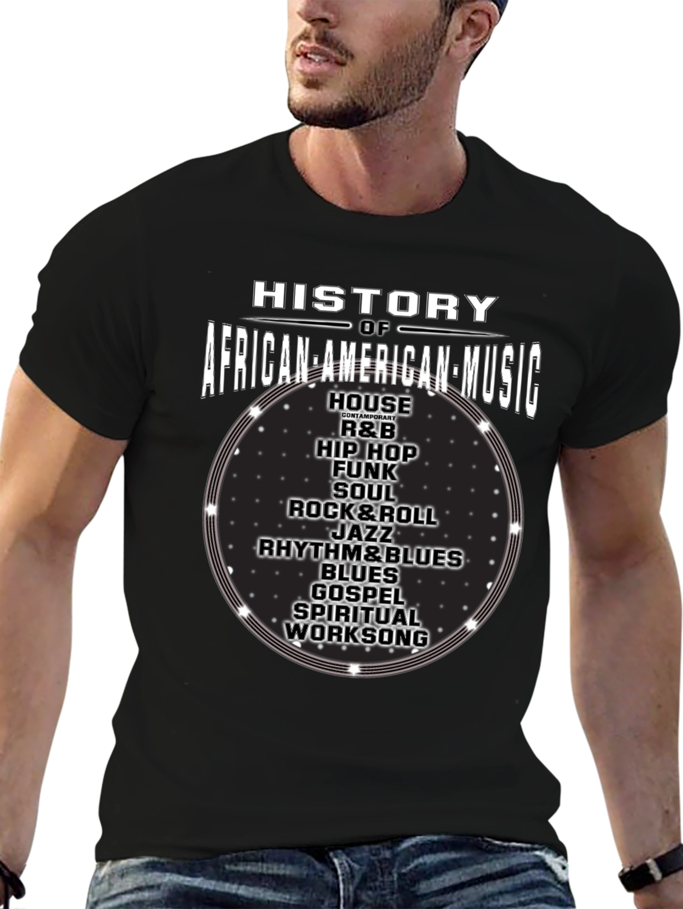 African American Music History T-Shirt