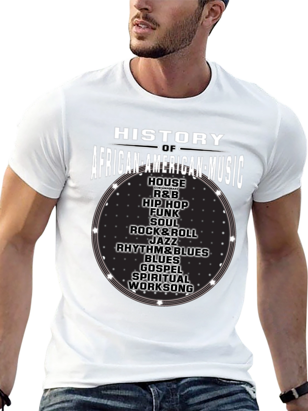 African American Music History T-Shirt