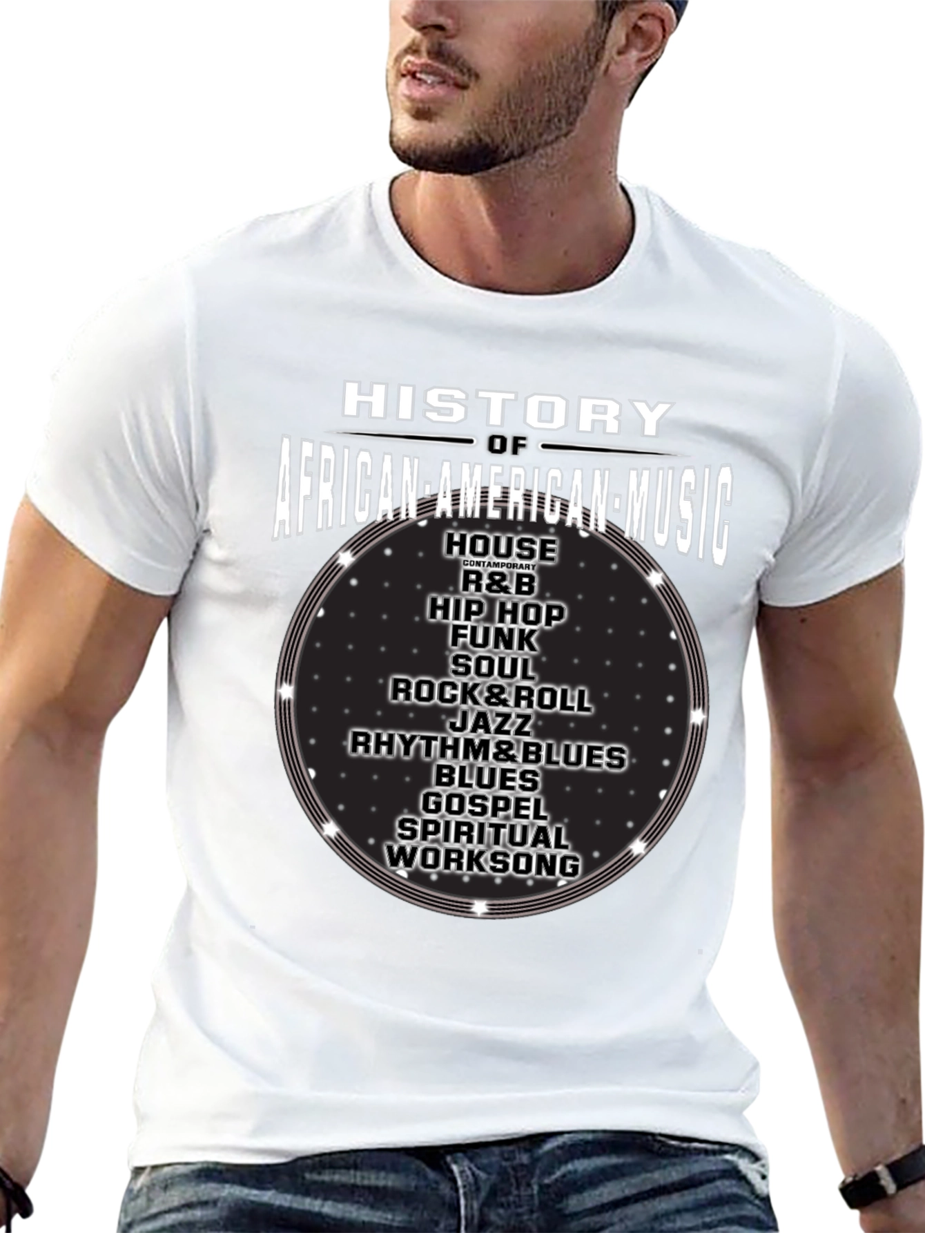 African American Music History T-Shirt