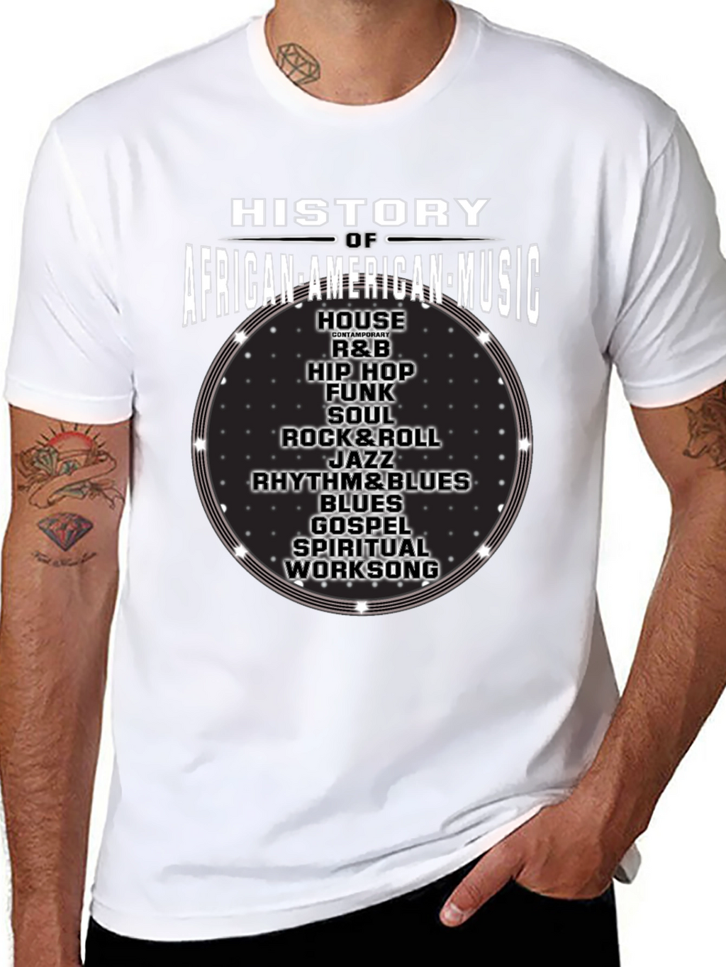 African American Music History T-Shirt