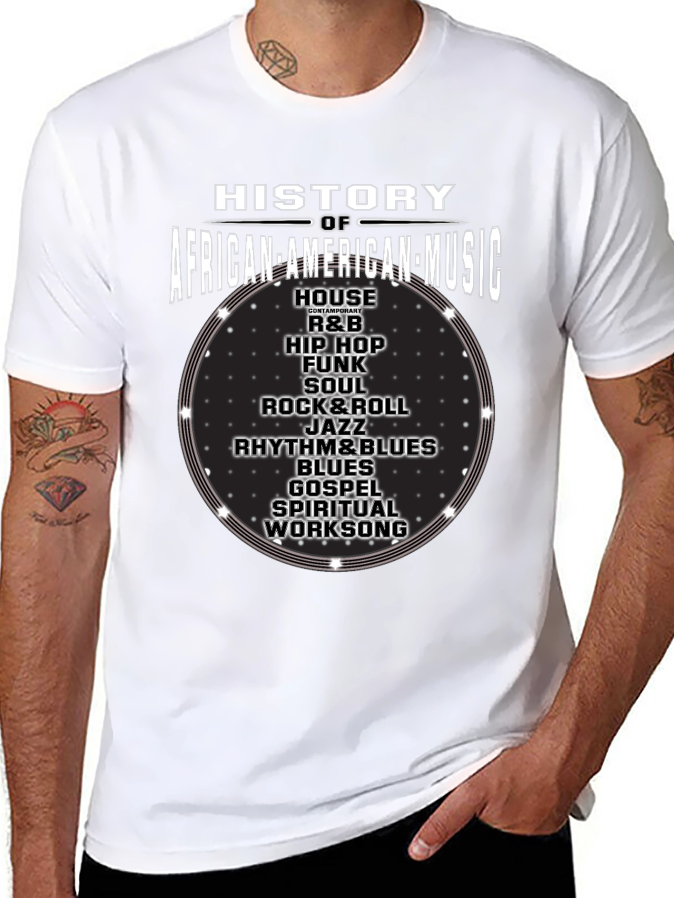 African American Music History T-Shirt