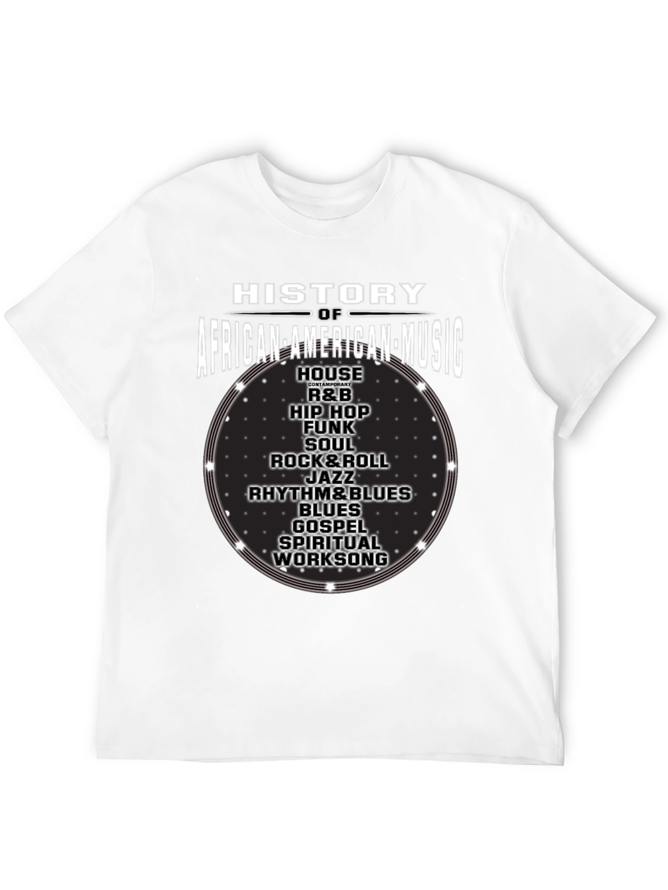 African American Music History T-Shirt