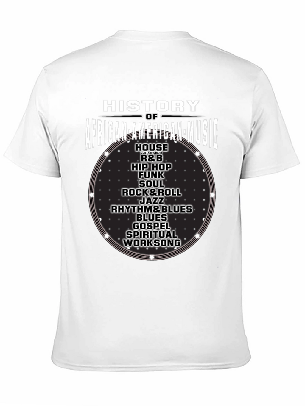 African American Music History T-Shirt