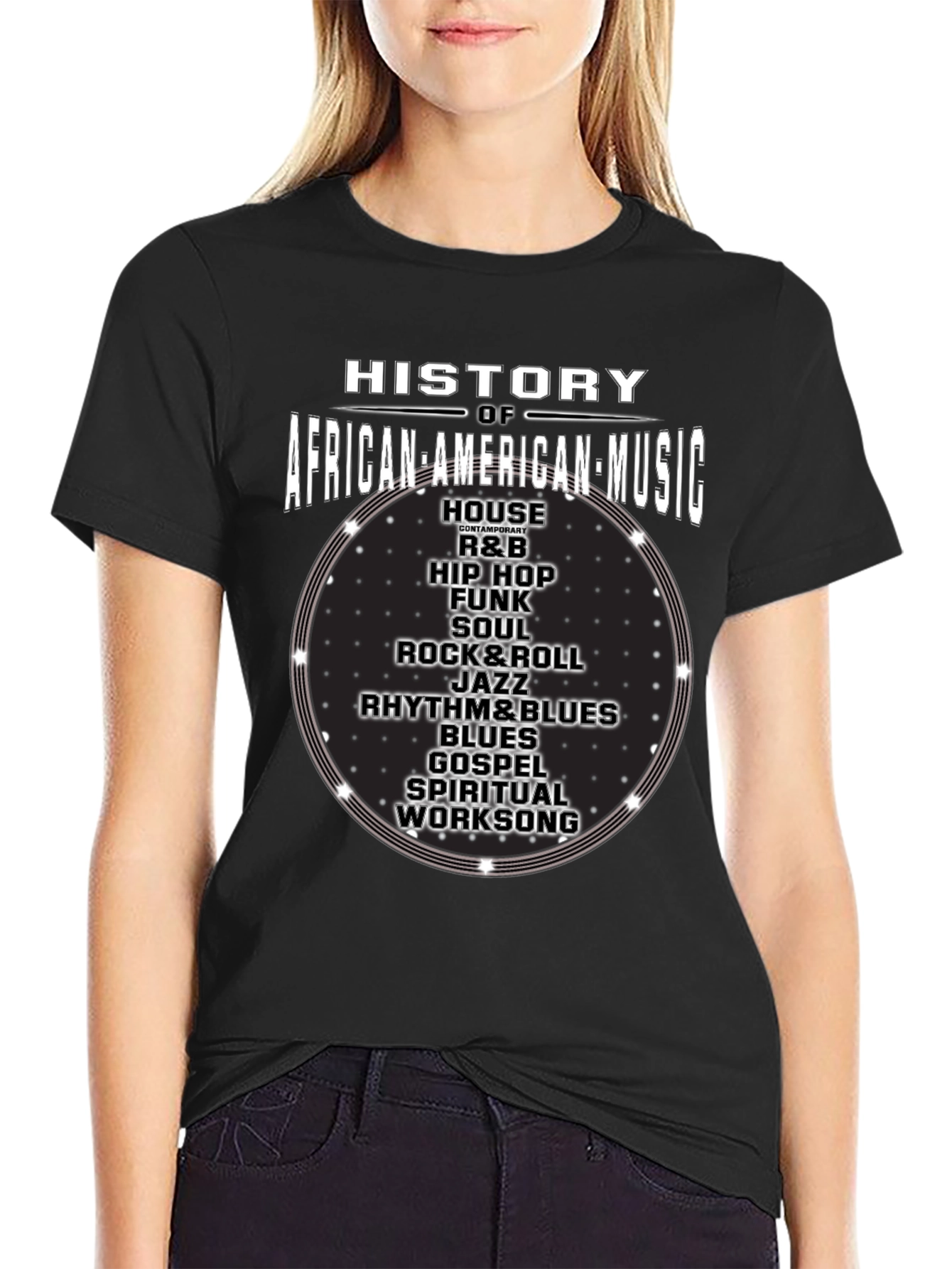African American Music History T-Shirt