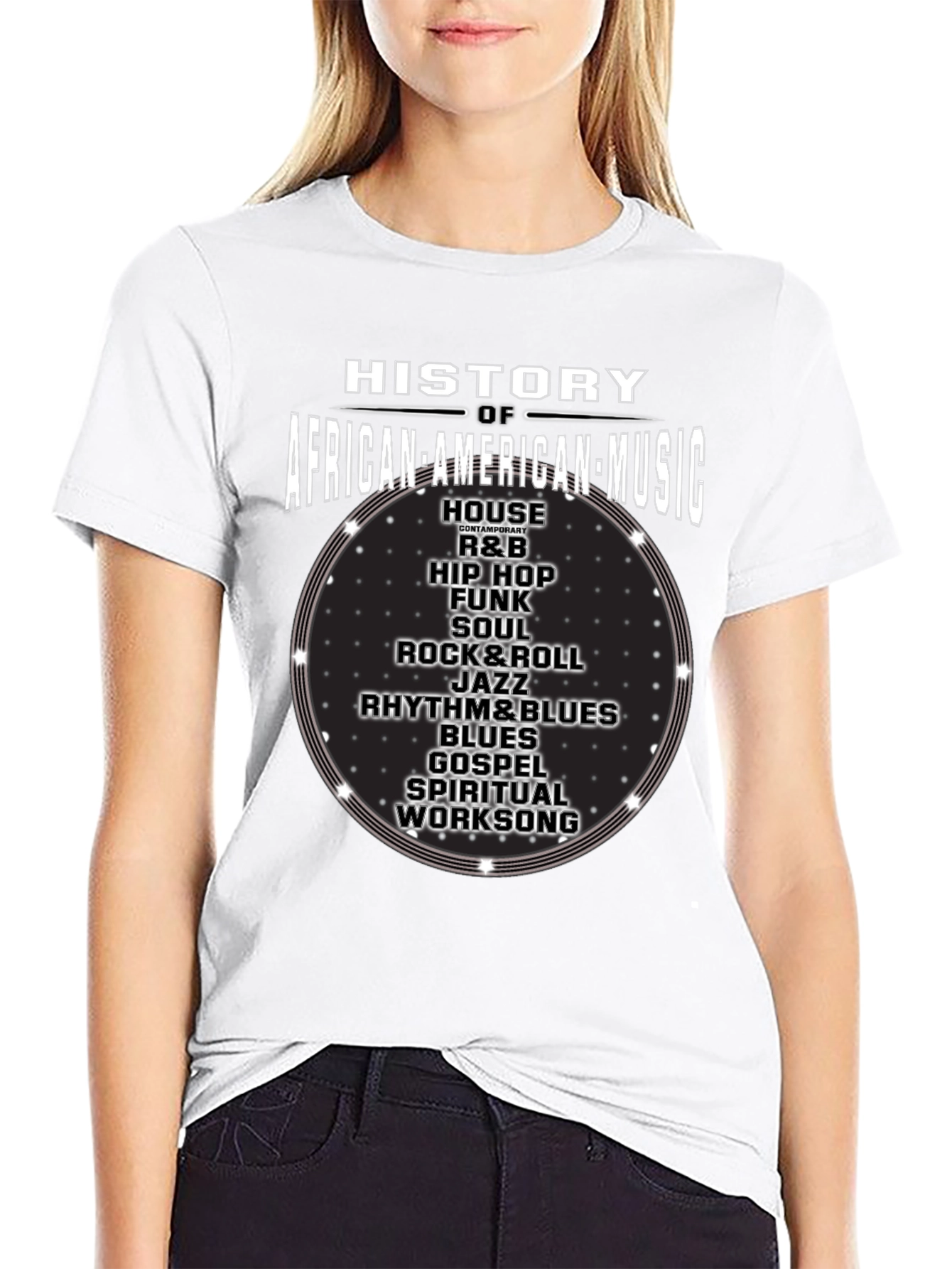 African American Music History T-Shirt