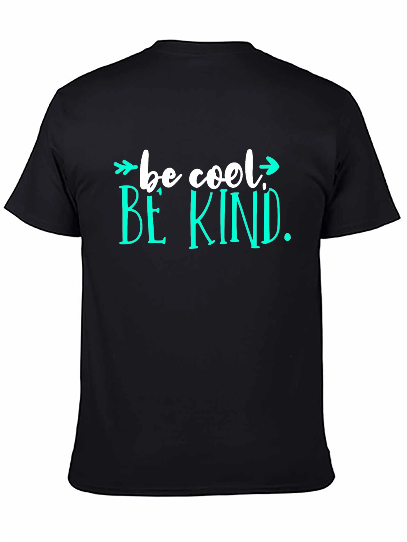 Be Cool Be Kind Graphic Tee - Black
