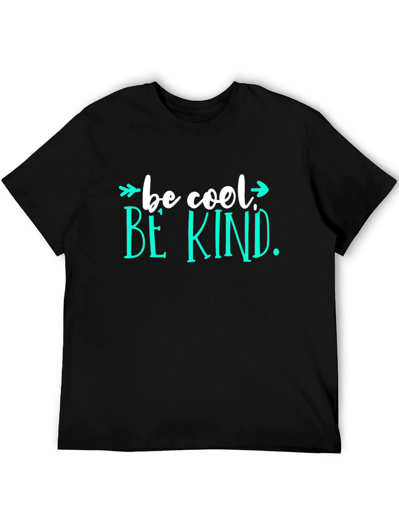 Be Cool Be Kind Graphic Tee - Black