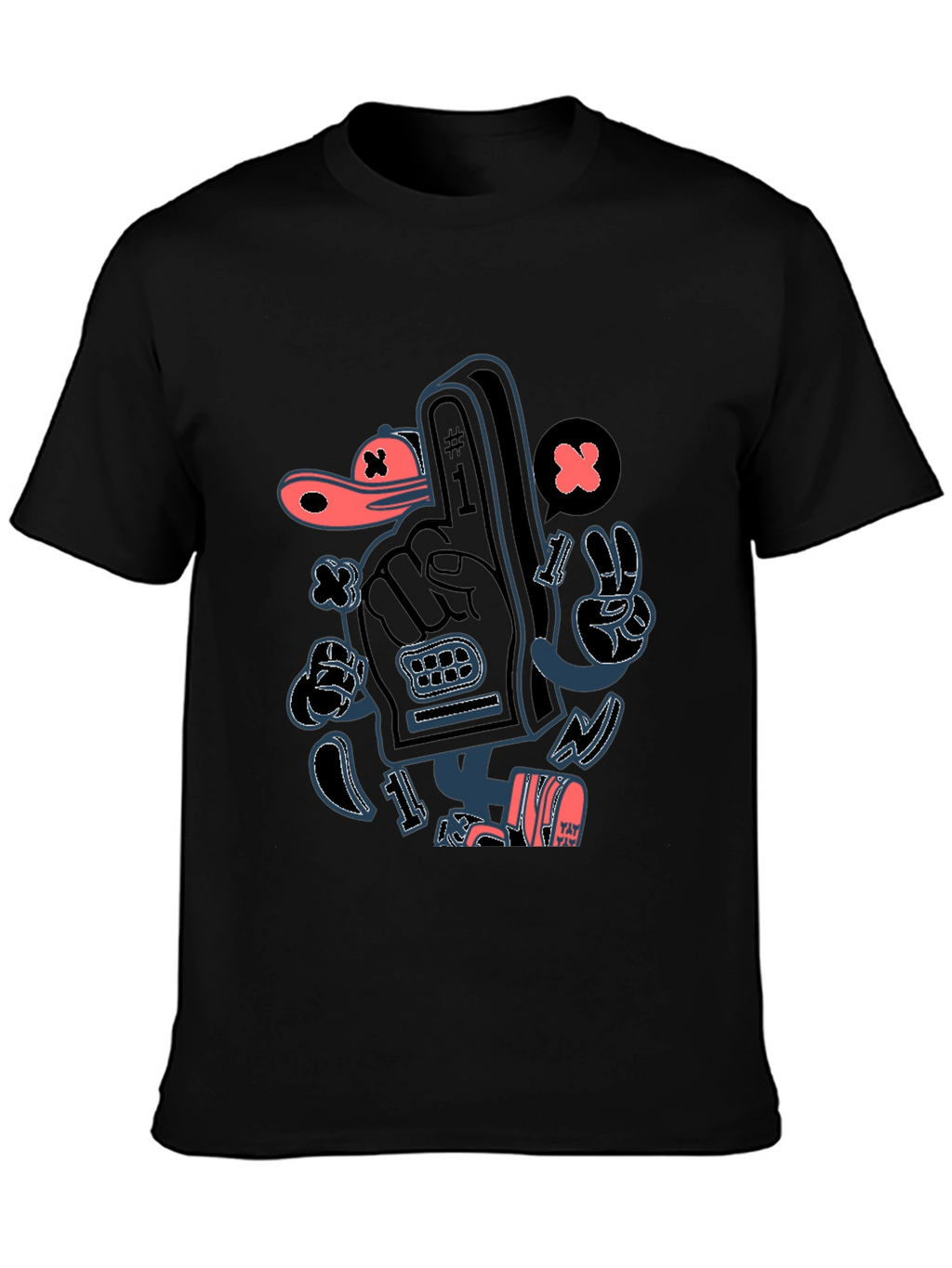 Cartoon Hand T-Shirt