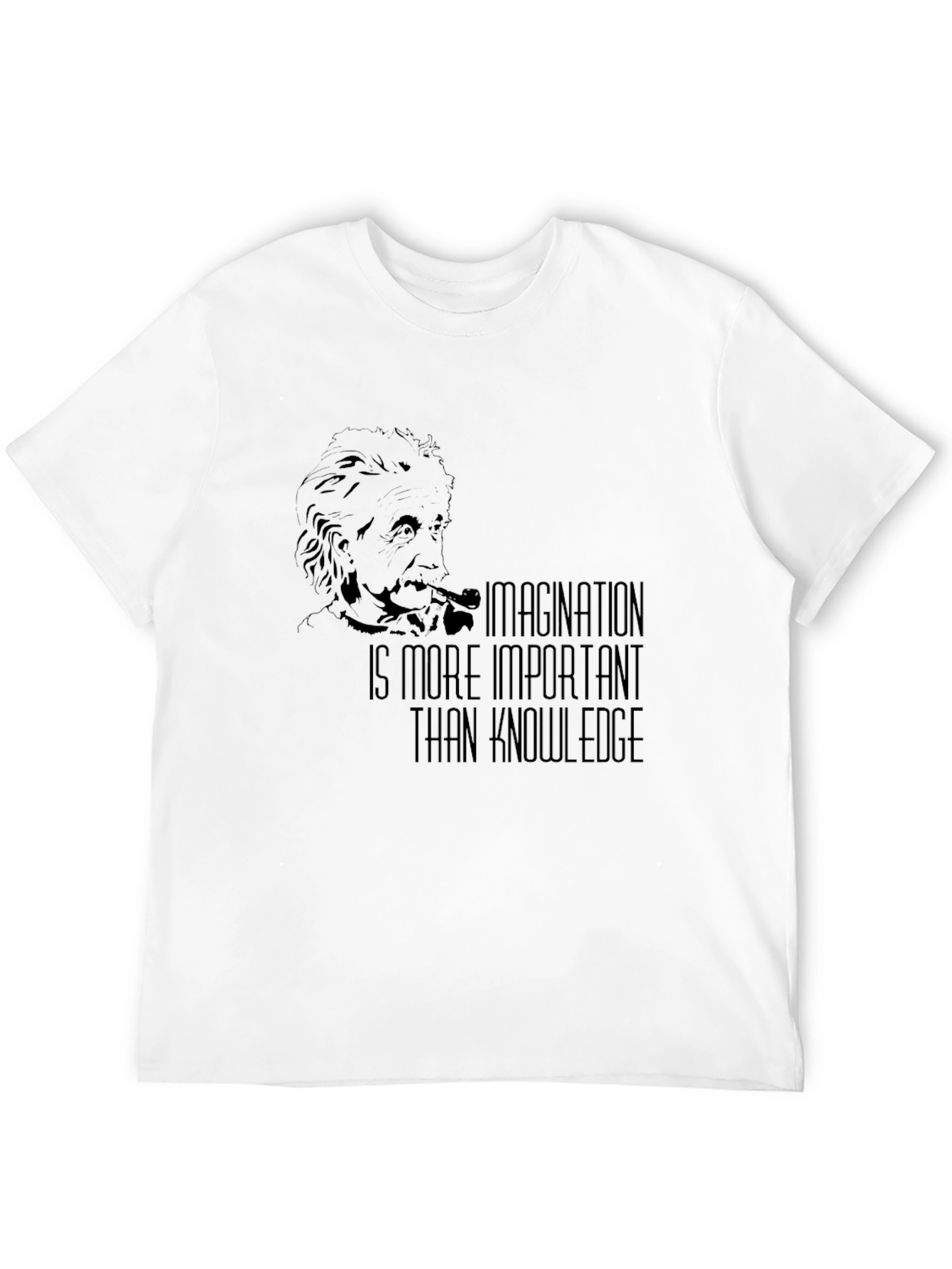 Einstein Imagination T-Shirt - Black