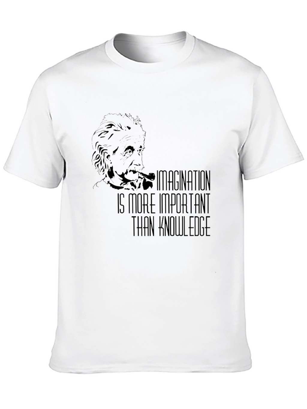 Einstein Imagination T-Shirt - Black