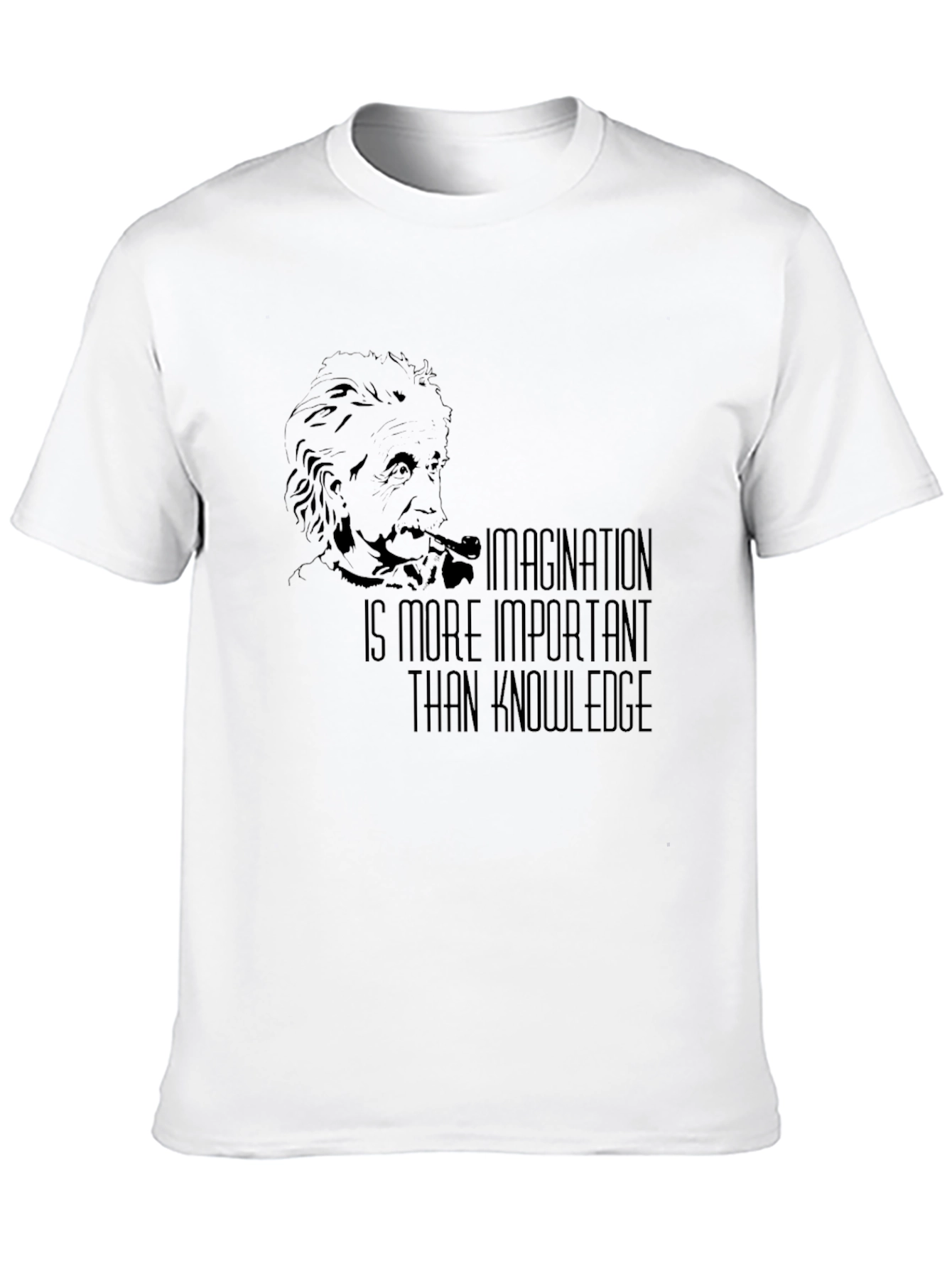 Einstein Imagination T-Shirt - Black