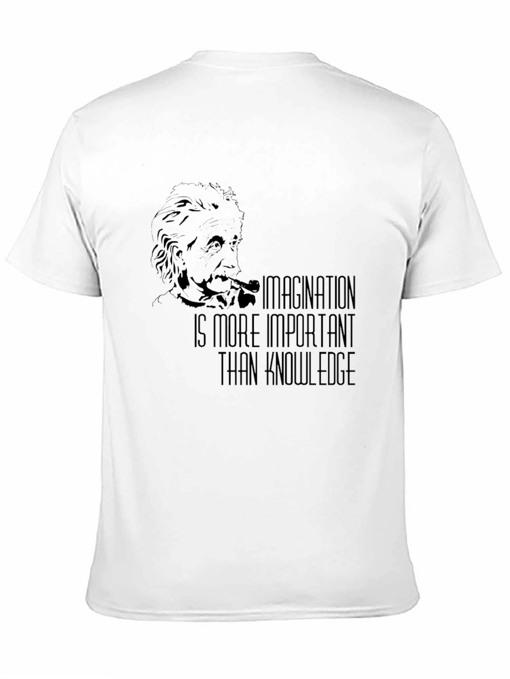 Einstein Imagination T-Shirt - Black
