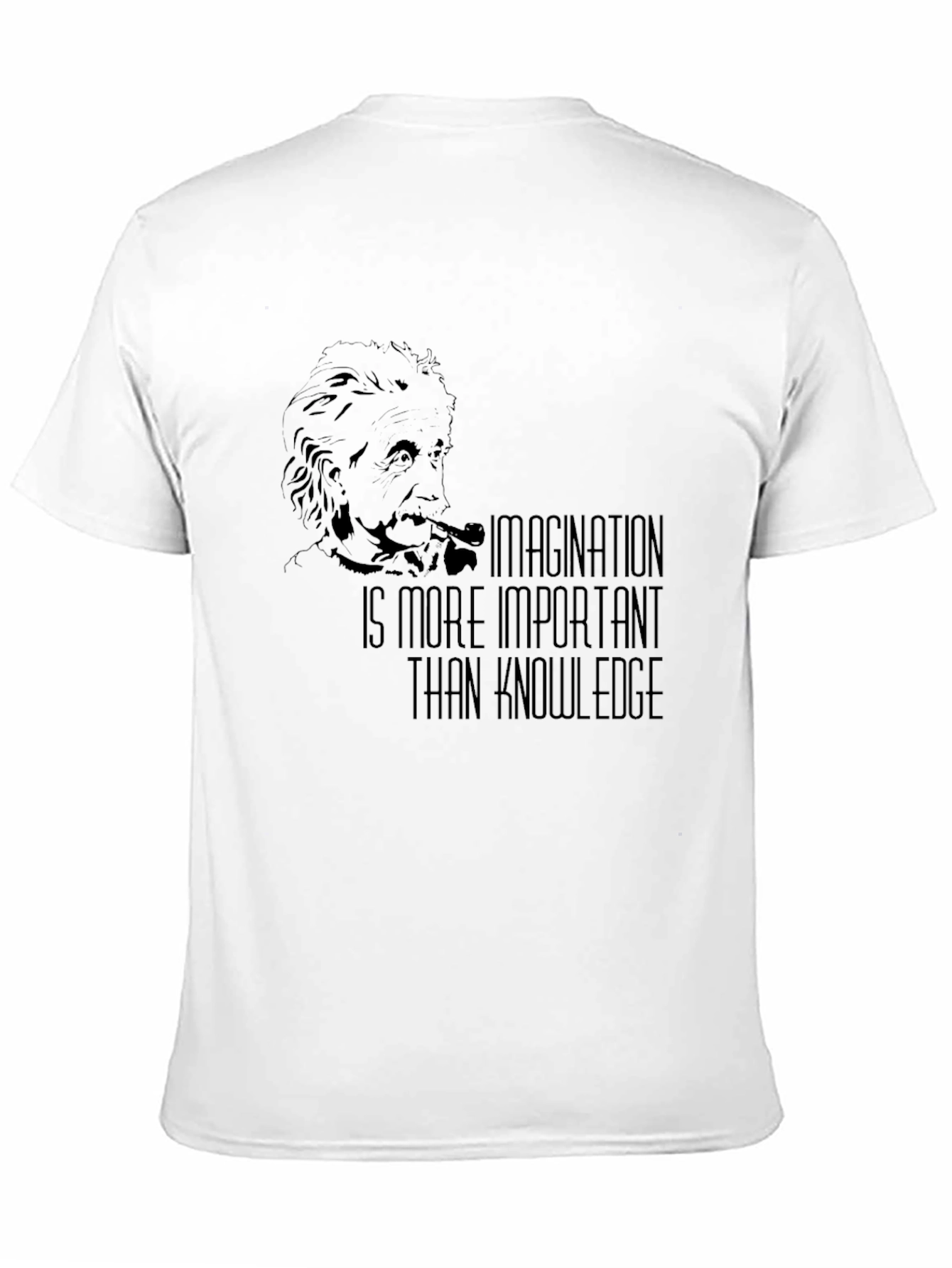 Einstein Imagination T-Shirt - Black