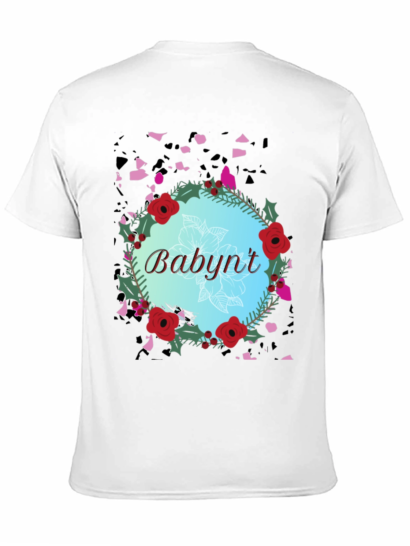 Babynt Floral Graphic T-Shirt - Soft Cotton Blend
