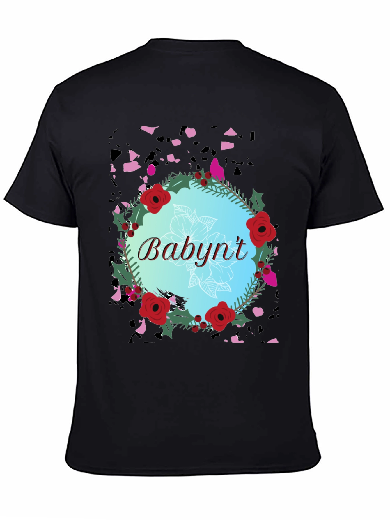 Babynt Floral Graphic T-Shirt - Soft Cotton Blend