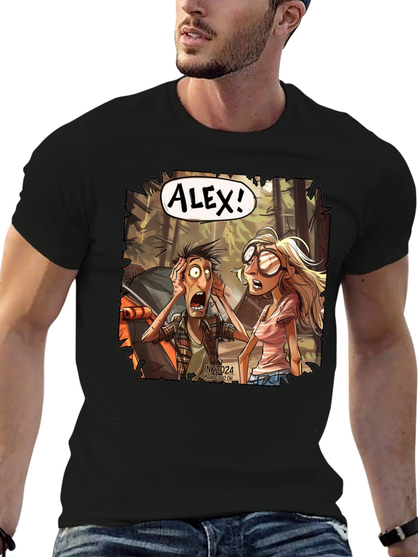 Cartoon Alex! Graphic T-Shirt