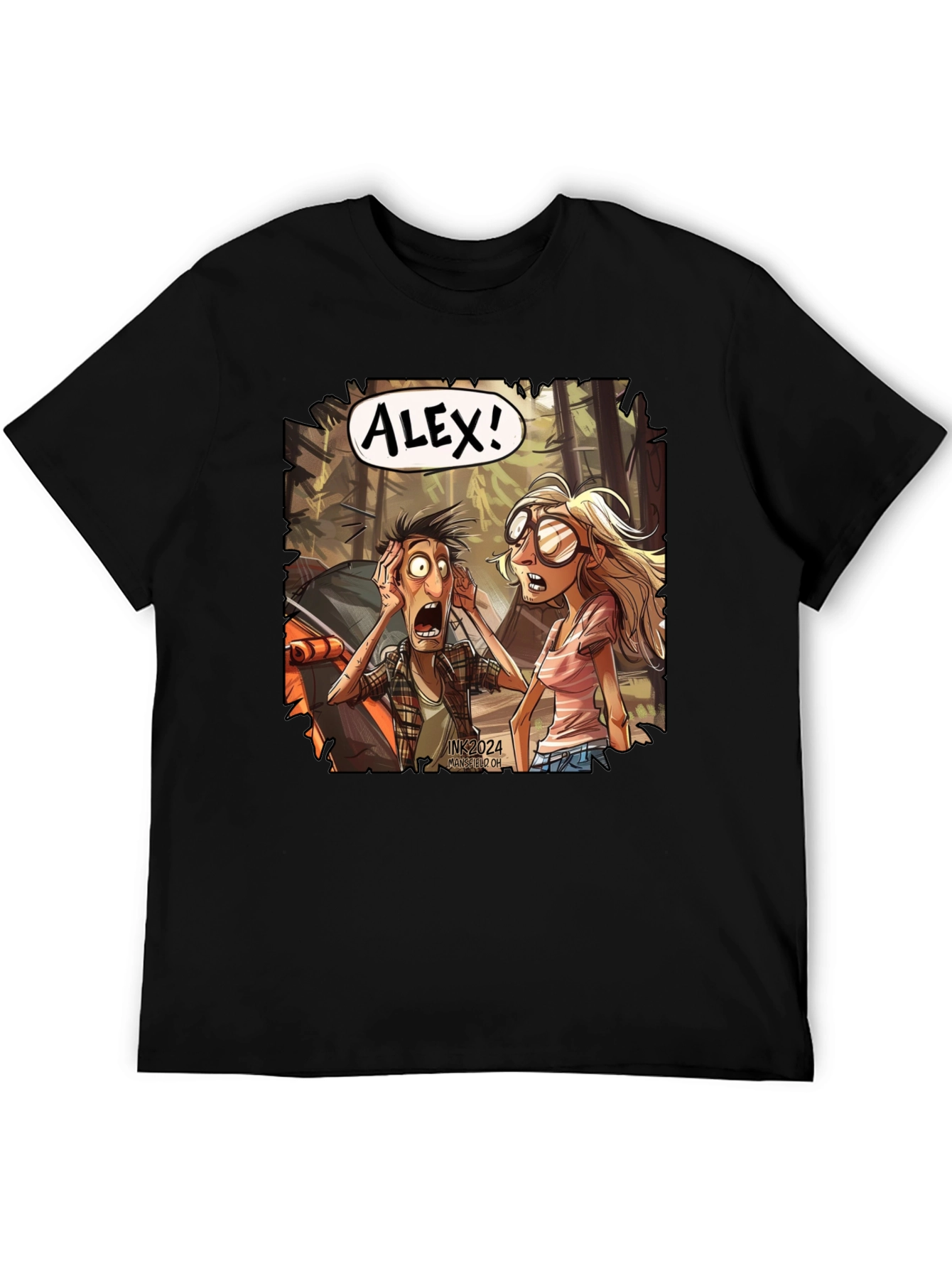 Cartoon Alex! Graphic T-Shirt