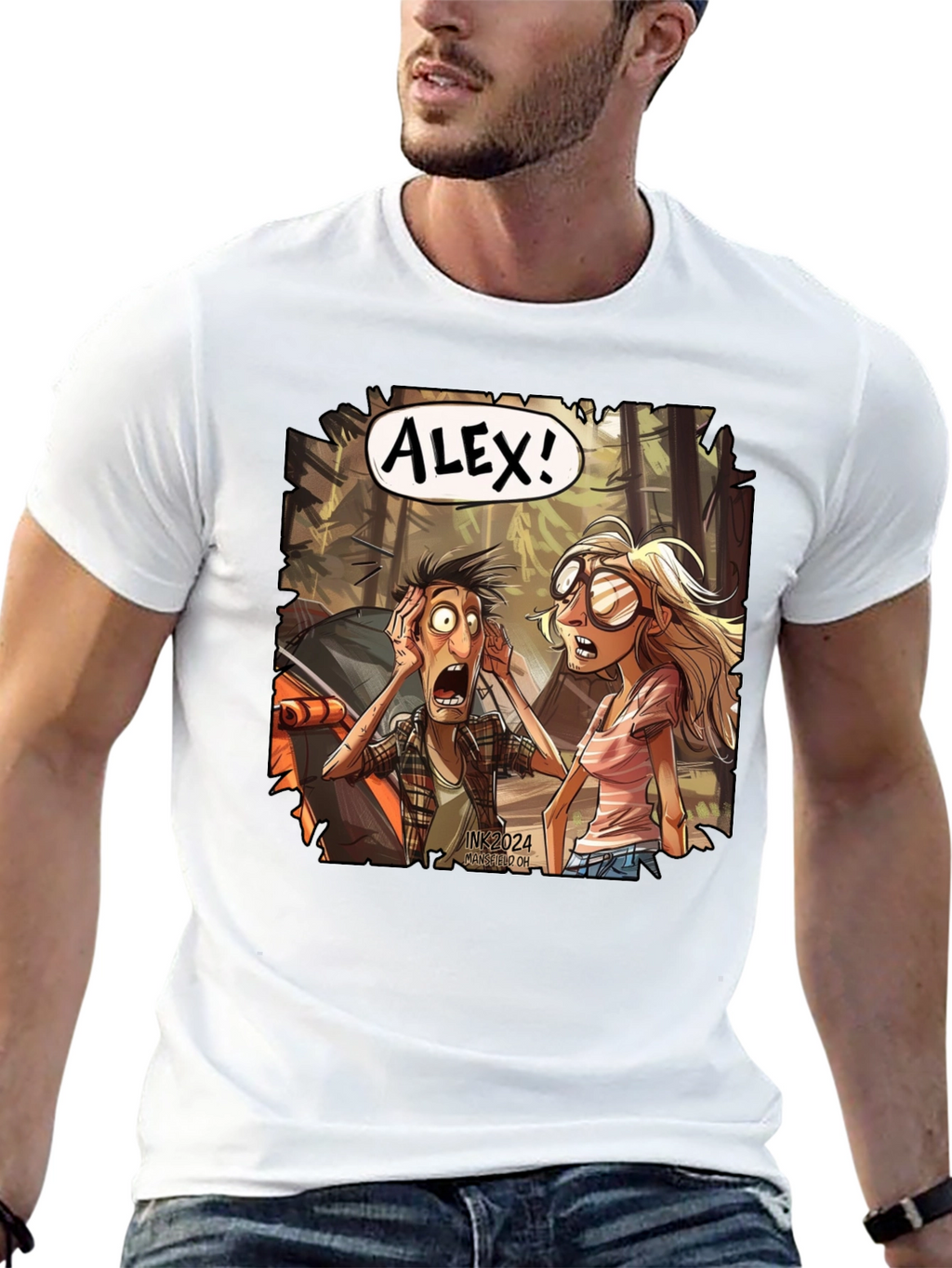 Cartoon Alex! Graphic T-Shirt