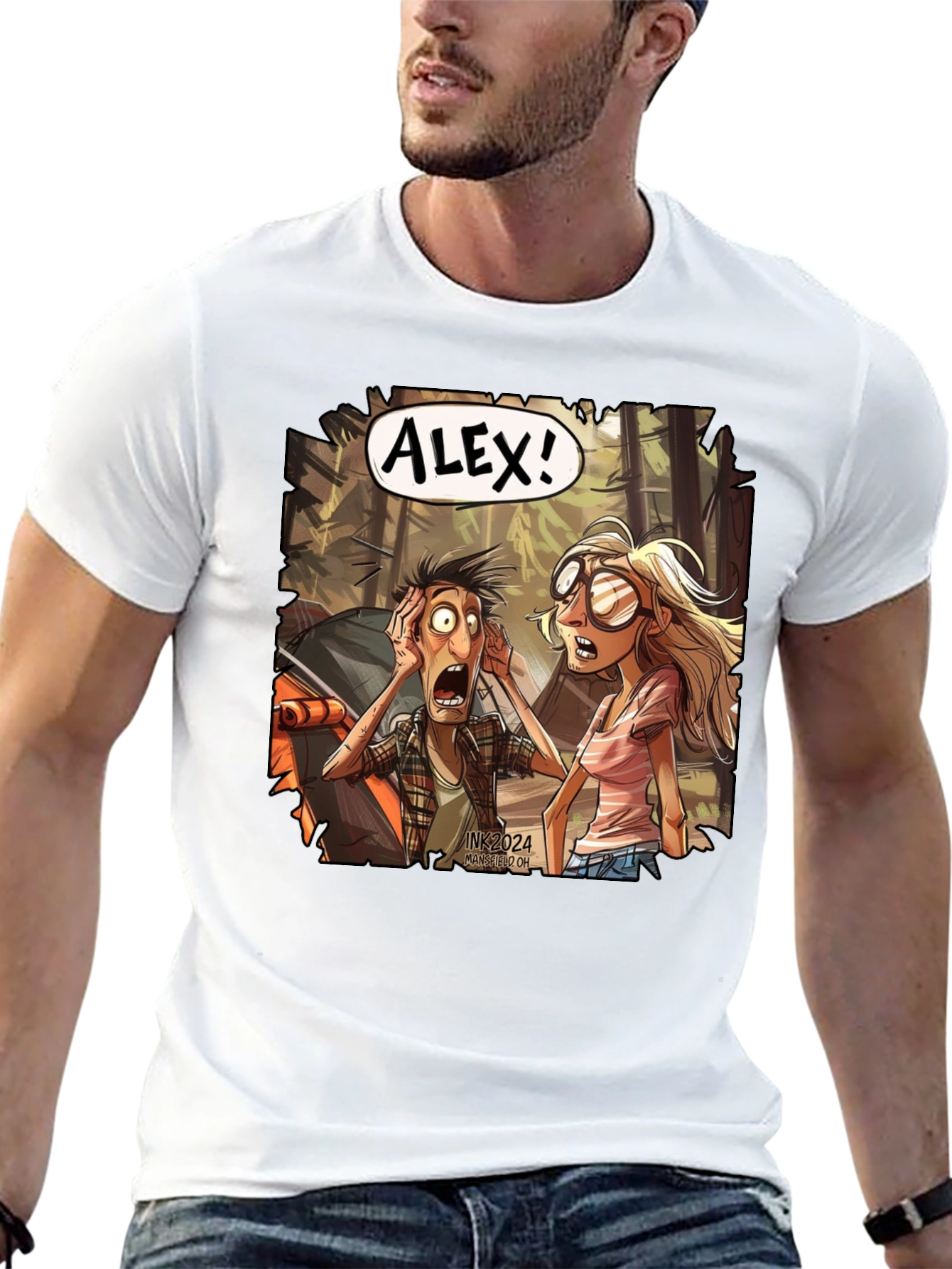 Cartoon Alex! Graphic T-Shirt