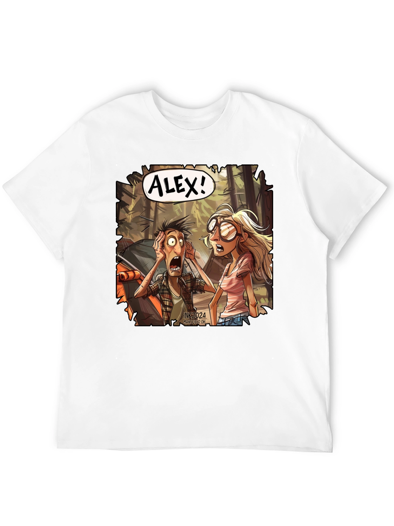 Cartoon Alex! Graphic T-Shirt