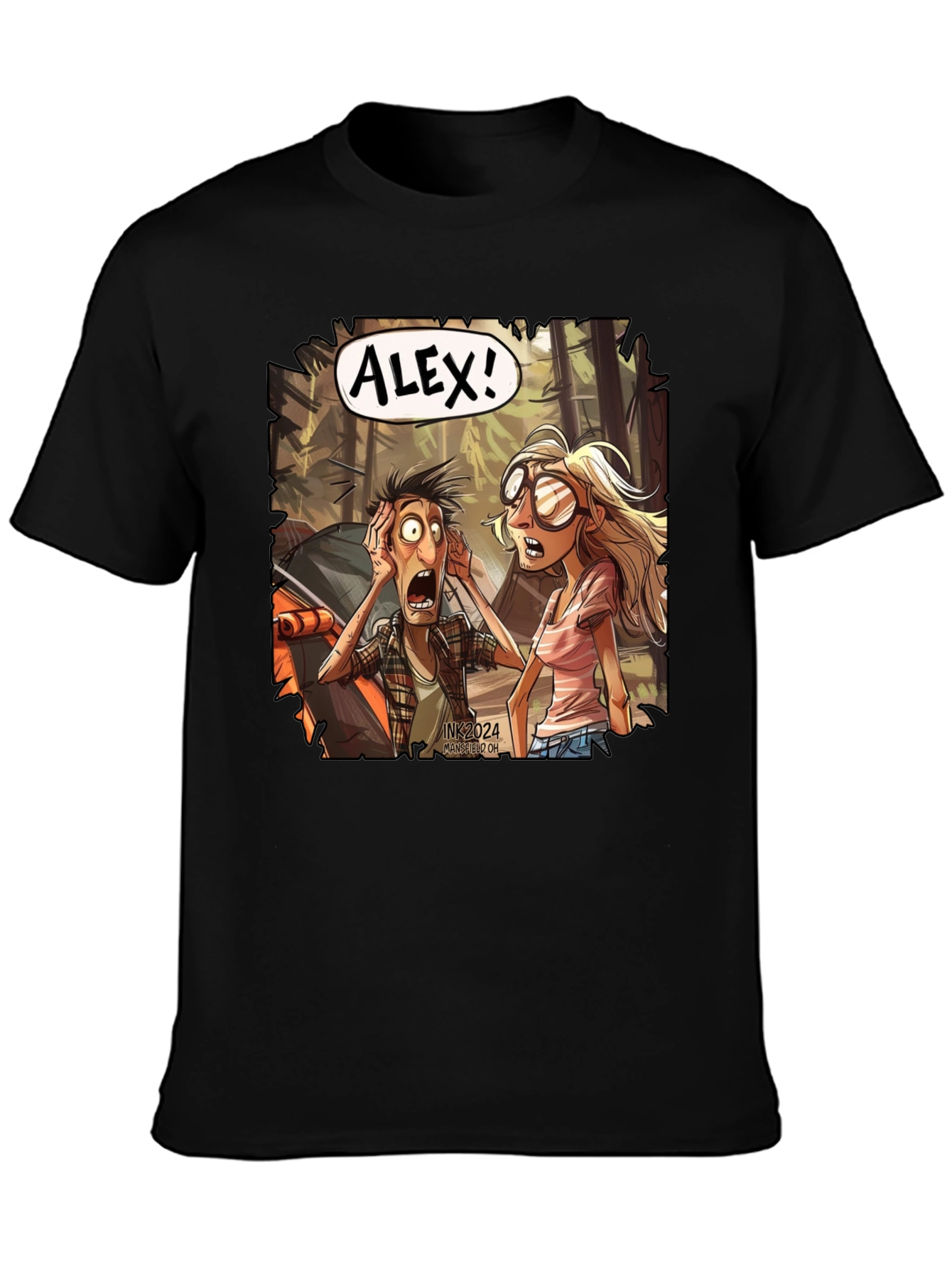 Cartoon Alex! Graphic T-Shirt